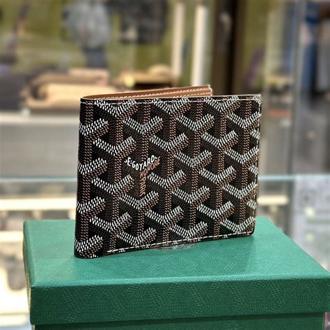 how much does a goyard wallet cost in store|goyard men's wallet price 2022.